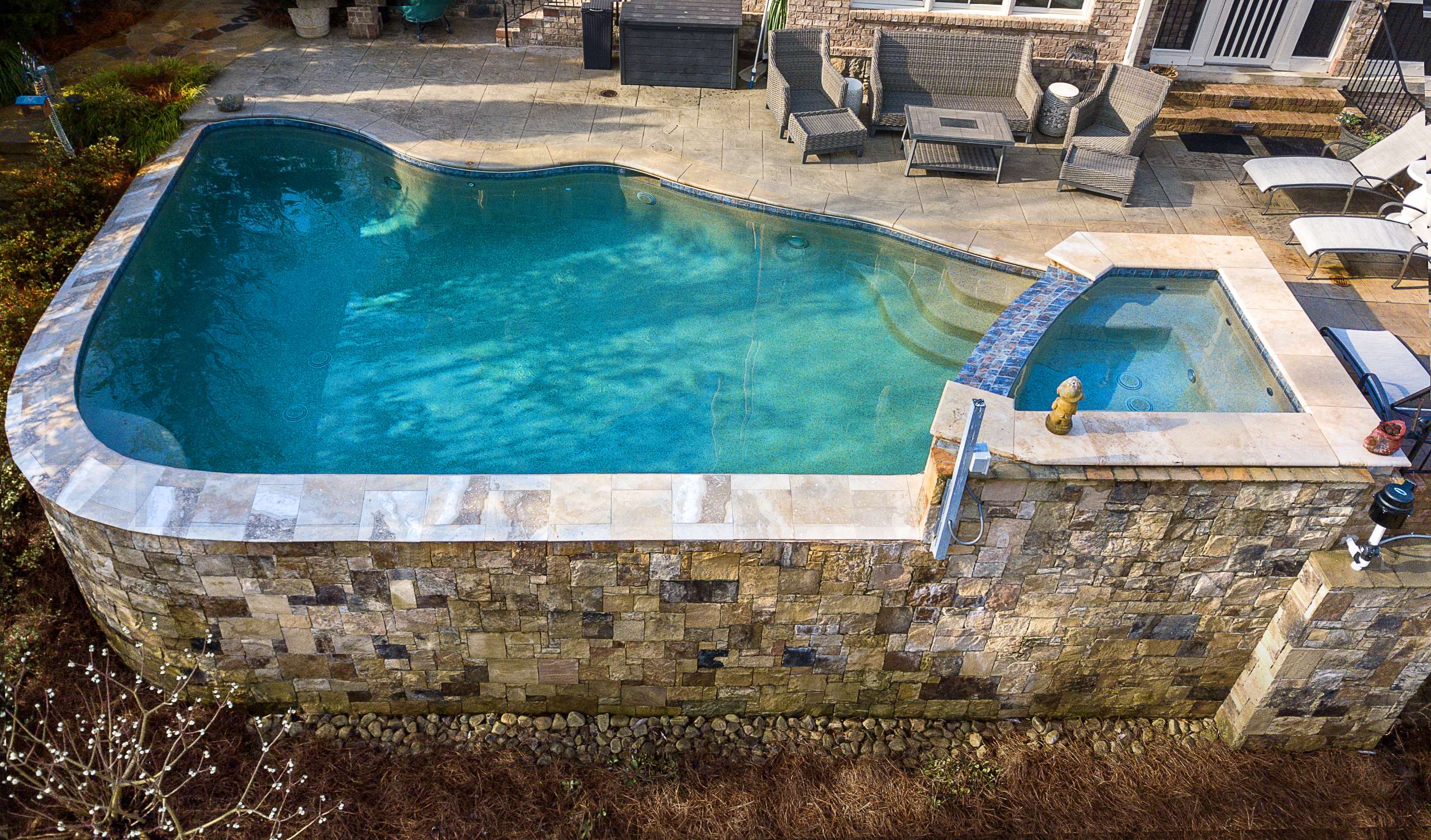 Pool and backyard renovation